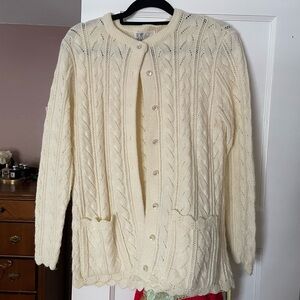 Vintage cream cardigan